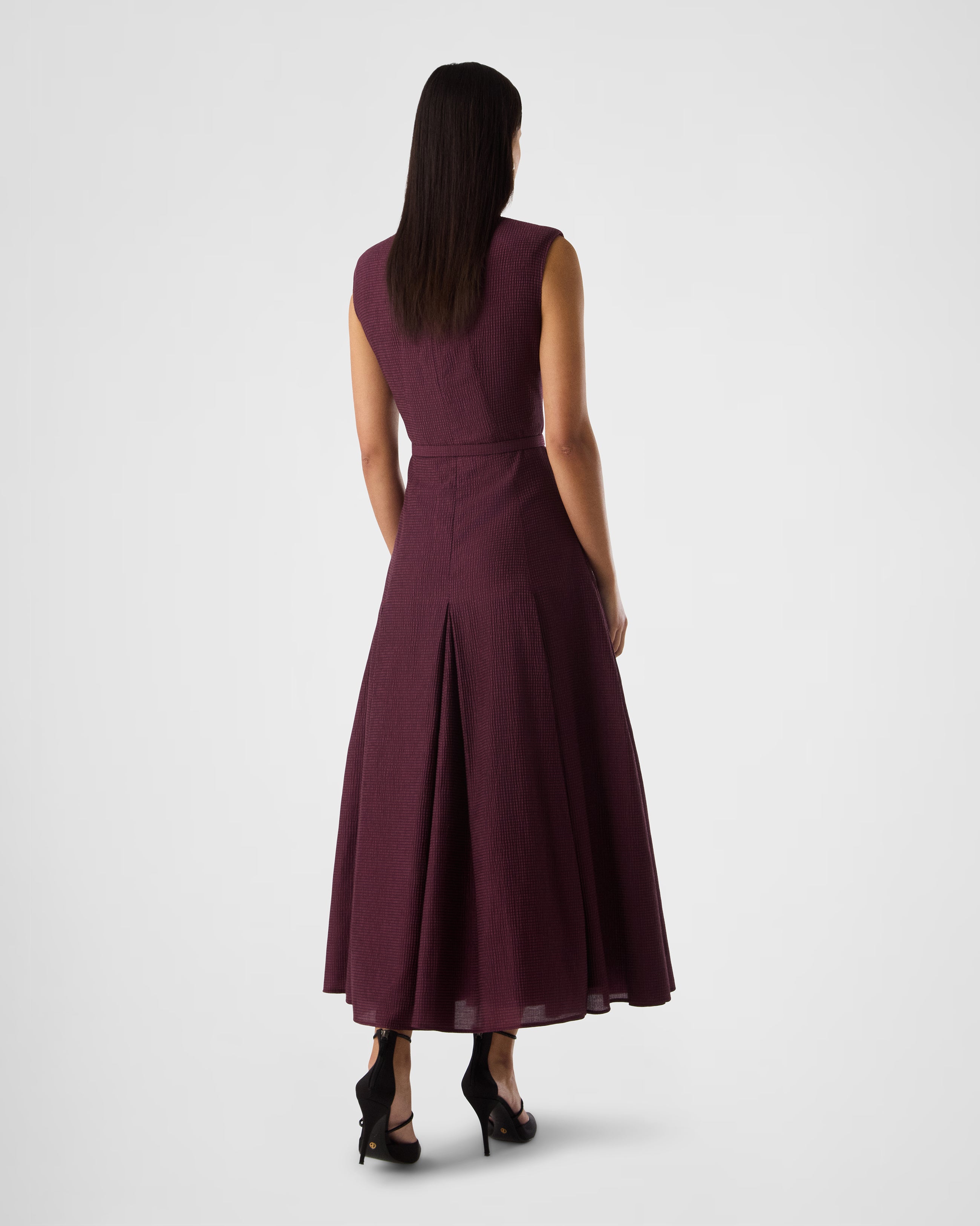 Aurora sleeveless midi dress