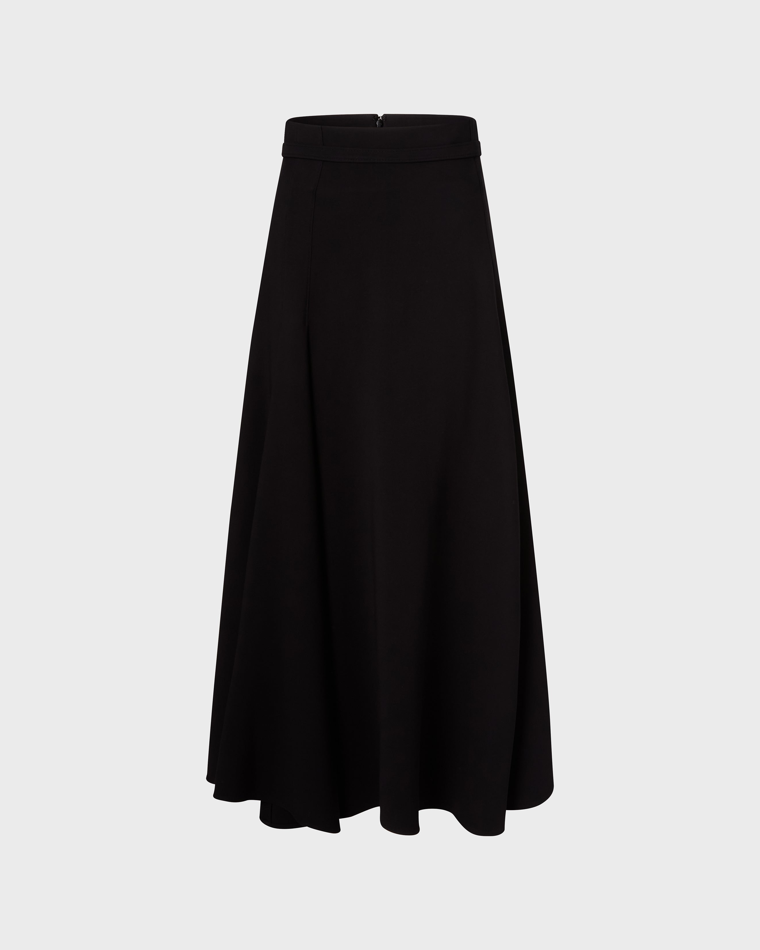 Stella a-line midi skirt