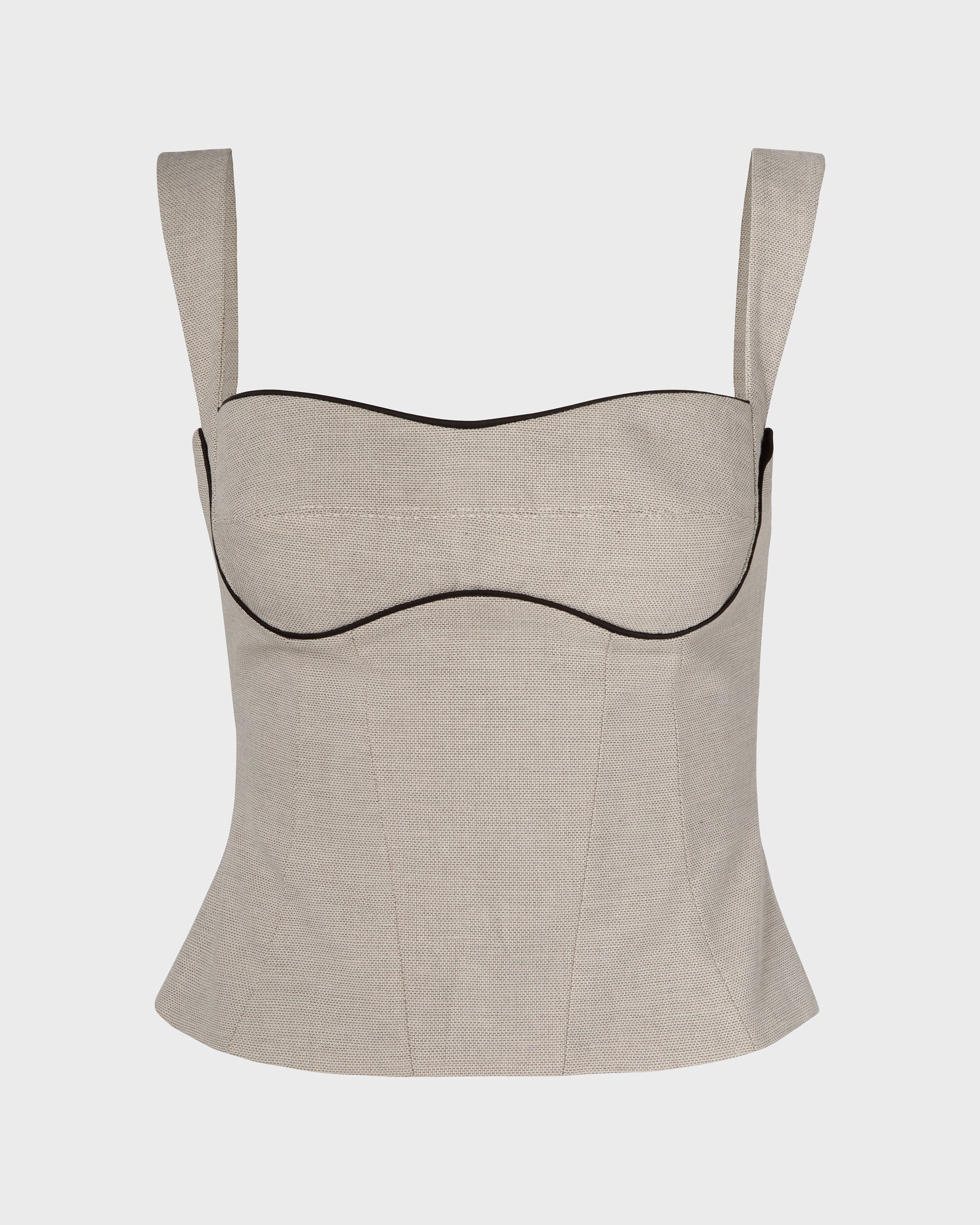 Lyra rounded shape bustier